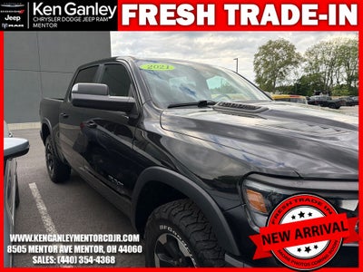 2021 RAM 1500 Rebel Crew Cab 4x4 5'7' Box