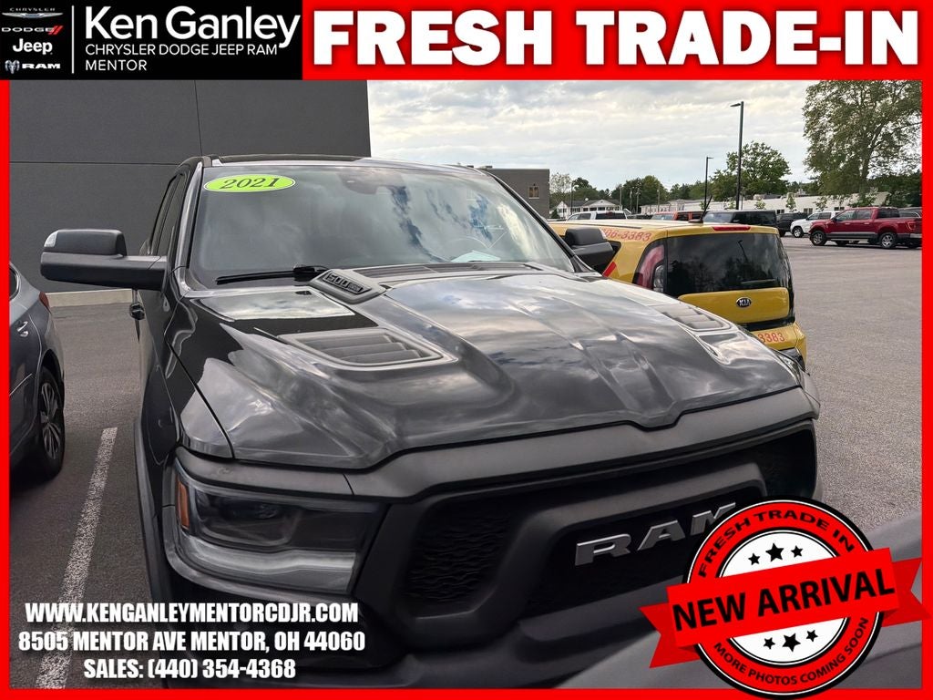 2021 RAM 1500 Rebel Crew Cab 4x4 5'7' Box
