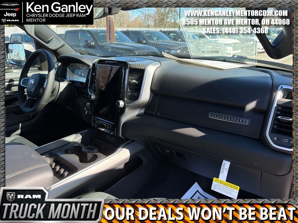 2026 RAM Ram 1500 RAM 1500 BIG HORN CREW CAB 4X4 6'4' BOX