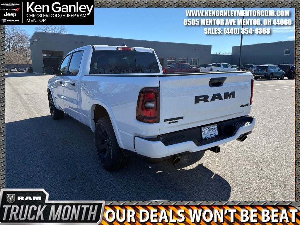 2026 RAM Ram 1500 RAM 1500 BIG HORN CREW CAB 4X4 6'4' BOX