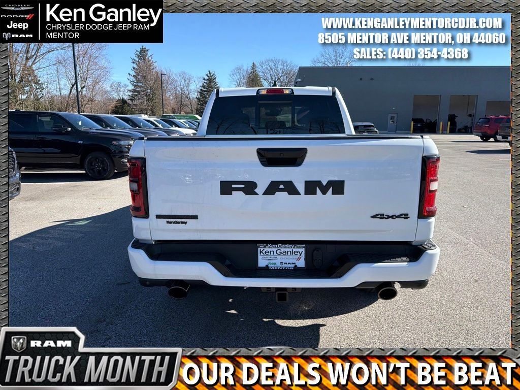 2026 RAM Ram 1500 RAM 1500 BIG HORN CREW CAB 4X4 6'4' BOX