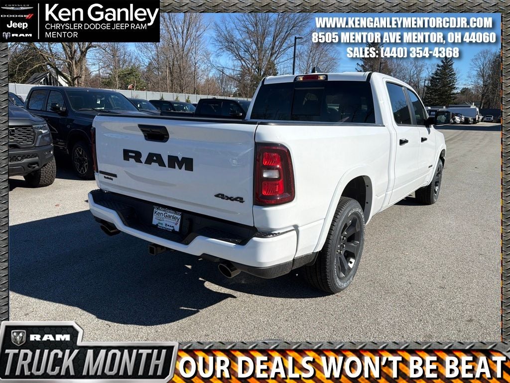 2026 RAM Ram 1500 RAM 1500 BIG HORN CREW CAB 4X4 6'4' BOX