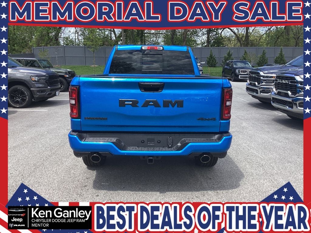 2026 RAM Ram 1500 RAM 1500 BIG HORN CREW CAB 4X4 6'4' BOX