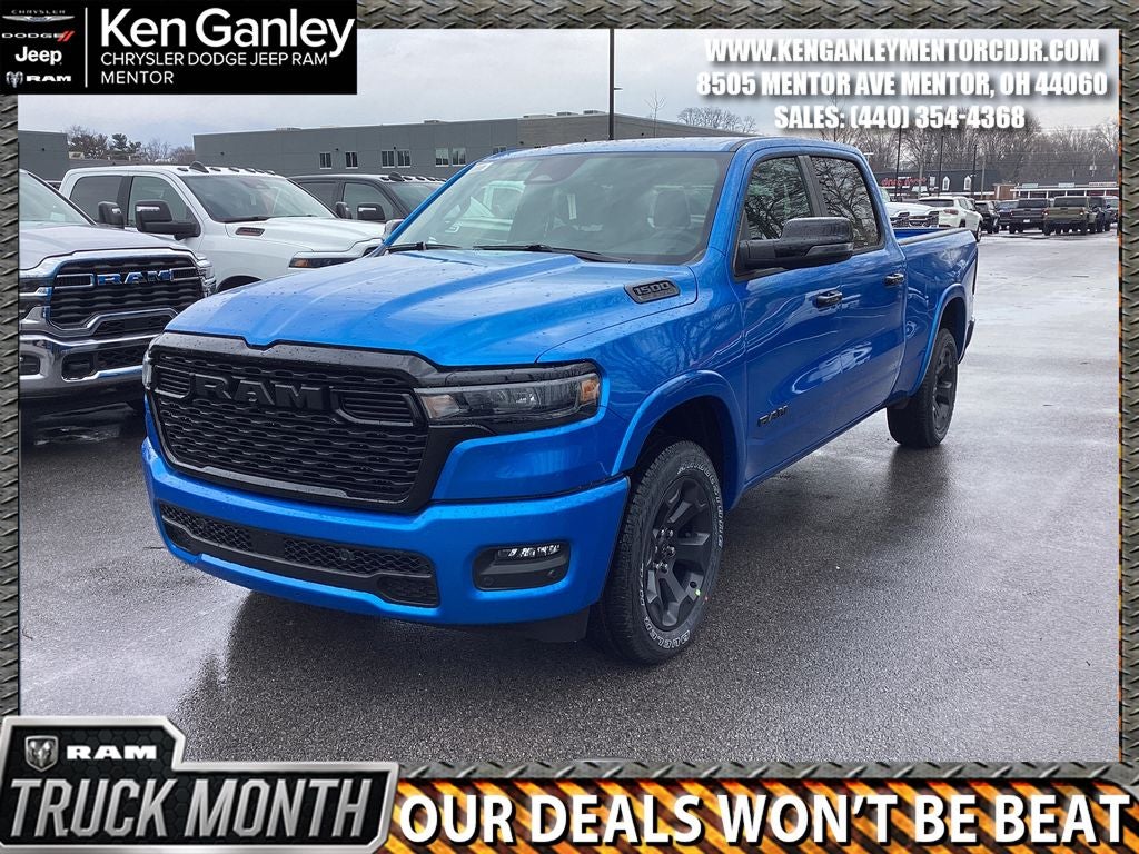 2026 RAM Ram 1500 RAM 1500 BIG HORN CREW CAB 4X4 6'4' BOX