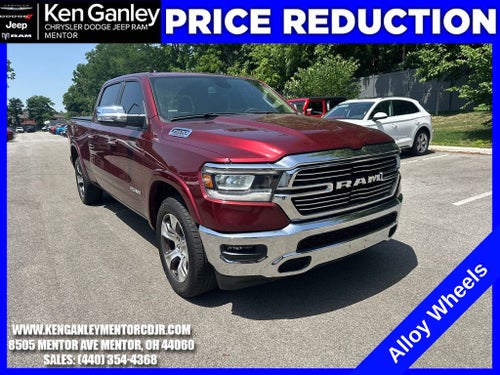 2019 RAM 1500 Laramie Crew Cab 4x4 6'4' Box