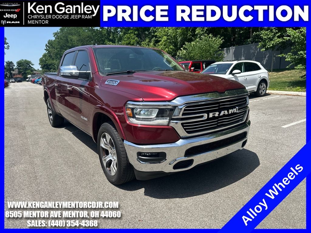2019 RAM 1500 Laramie Crew Cab 4x4 6'4' Box