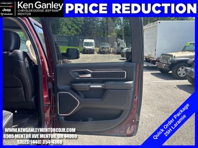 2019 RAM 1500 Laramie Crew Cab 4x4 6'4' Box
