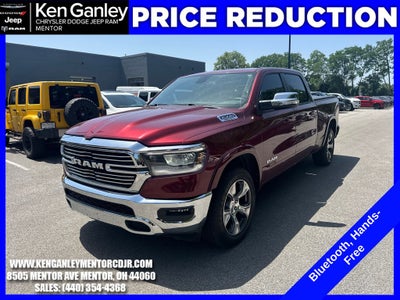 2019 RAM 1500 Laramie Crew Cab 4x4 6'4' Box