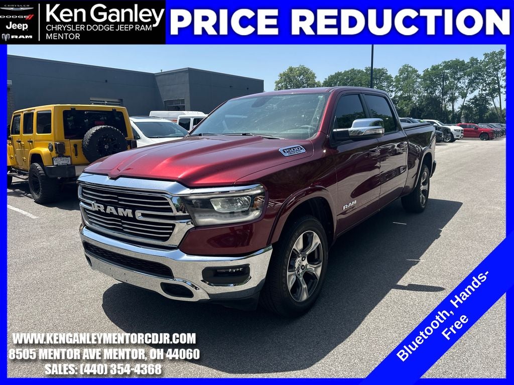 2019 RAM 1500 Laramie Crew Cab 4x4 6'4' Box