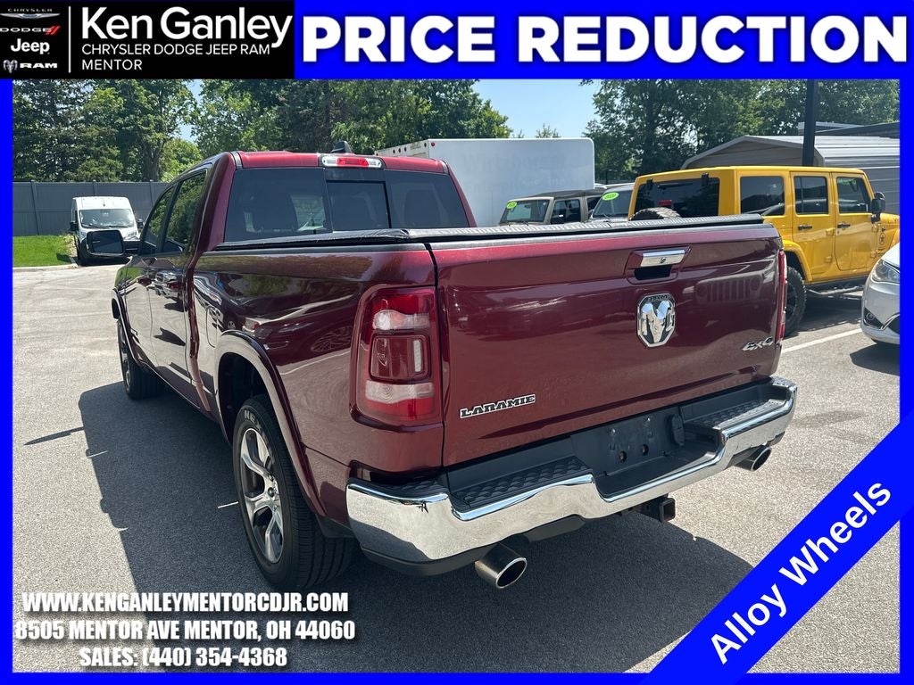 2019 RAM 1500 Laramie Crew Cab 4x4 6'4' Box