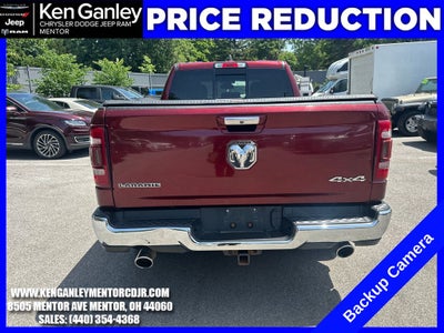 2019 RAM 1500 Laramie Crew Cab 4x4 6'4' Box