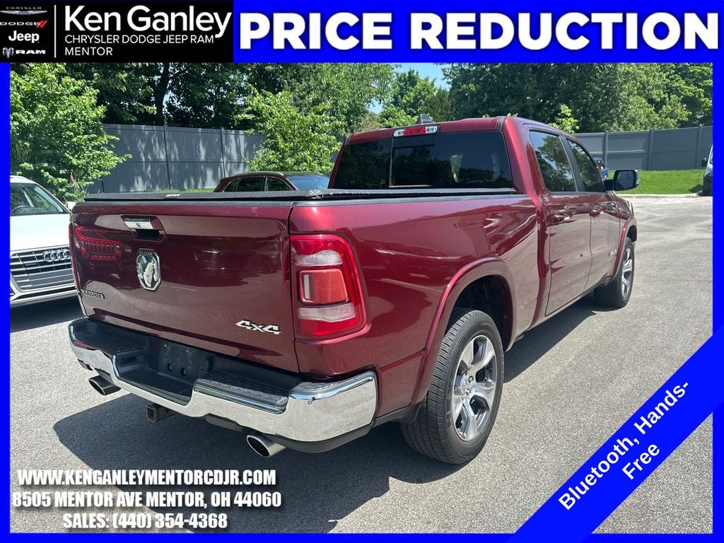 2019 RAM 1500 Laramie Crew Cab 4x4 6'4' Box