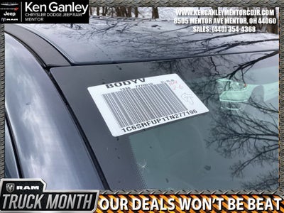 2026 RAM Ram 1500 RAM 1500 RHO CREW CAB 4X4 5'7' BOX