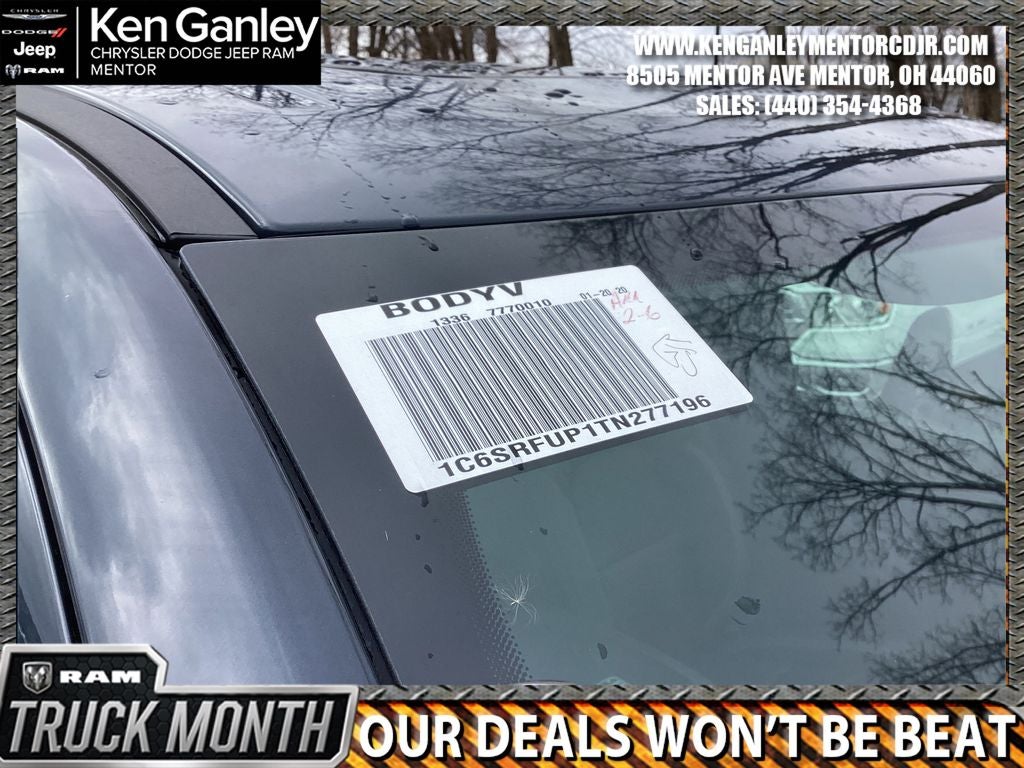 2026 RAM Ram 1500 RAM 1500 RHO CREW CAB 4X4 5'7' BOX