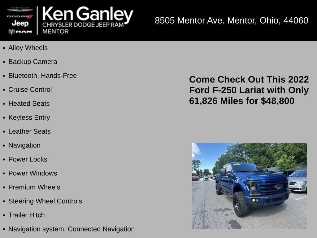 2022 Ford F-250 LARIAT