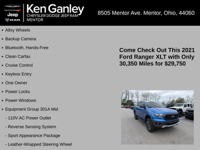2021 Ford Ranger XLT