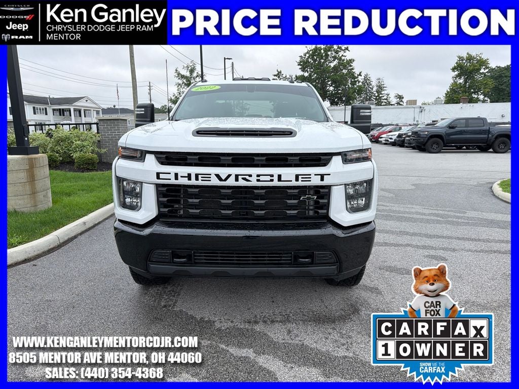 2022 Chevrolet Silverado 2500HD 4WD Crew Cab Standard Bed Custom