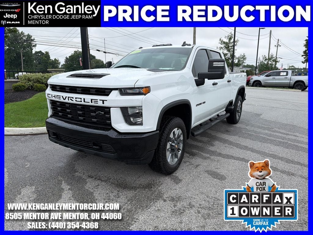 2022 Chevrolet Silverado 2500HD 4WD Crew Cab Standard Bed Custom