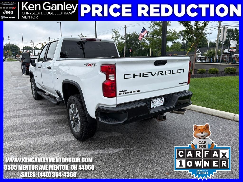 2022 Chevrolet Silverado 2500HD 4WD Crew Cab Standard Bed Custom