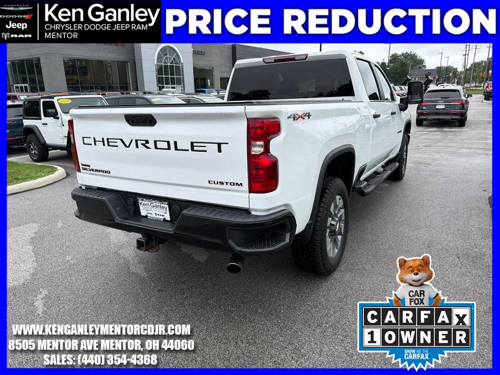 2022 Chevrolet Silverado 2500HD 4WD Crew Cab Standard Bed Custom
