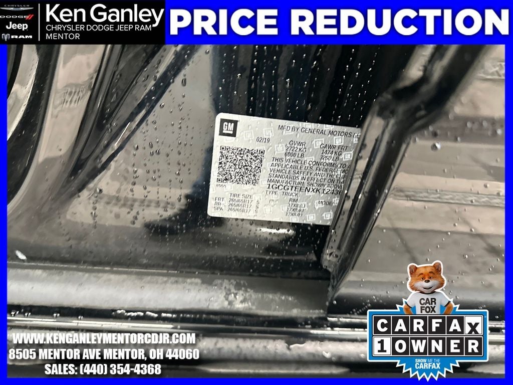 2019 Chevrolet Colorado ZR2