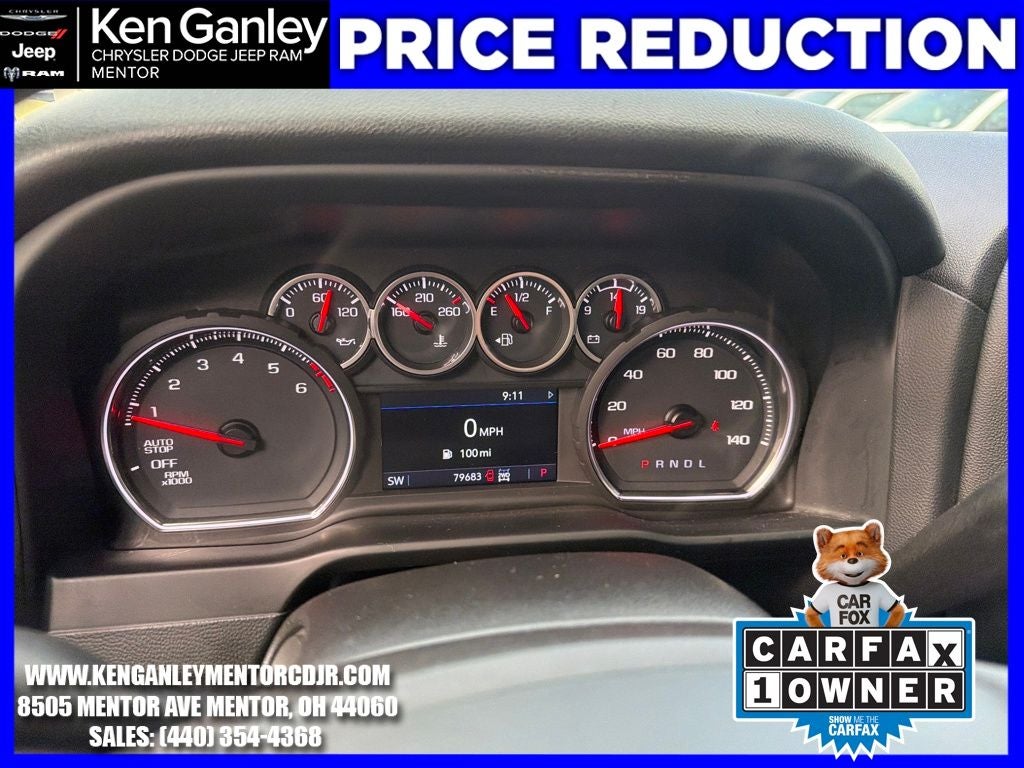 2020 Chevrolet Silverado 1500 4WD Crew Cab Short Bed LT Trail Boss