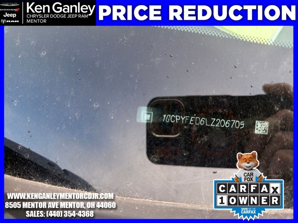 2020 Chevrolet Silverado 1500 4WD Crew Cab Short Bed LT Trail Boss