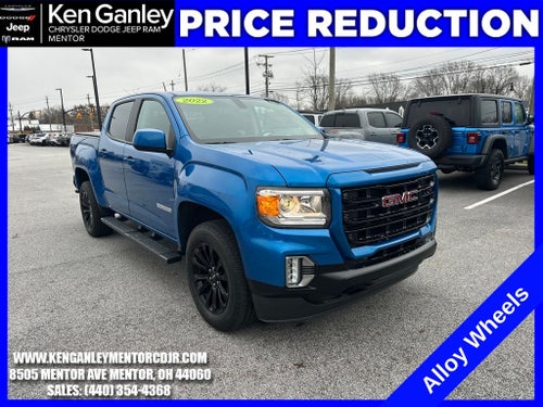 2022 GMC Canyon 4WD Crew Cab Short Box Elevation