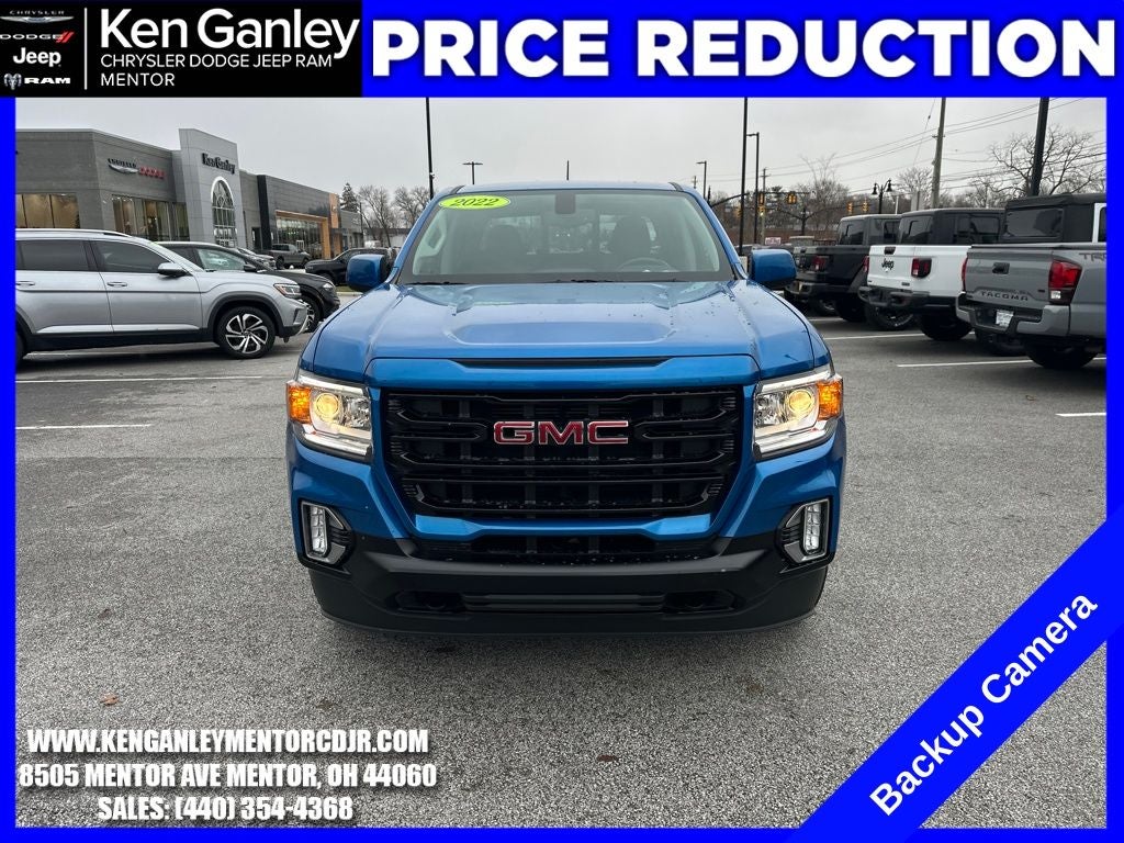 2022 GMC Canyon 4WD Crew Cab Short Box Elevation