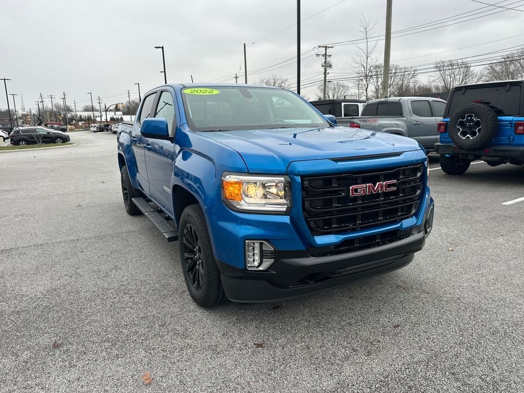 2022 GMC Canyon 4WD Crew Cab Short Box Elevation