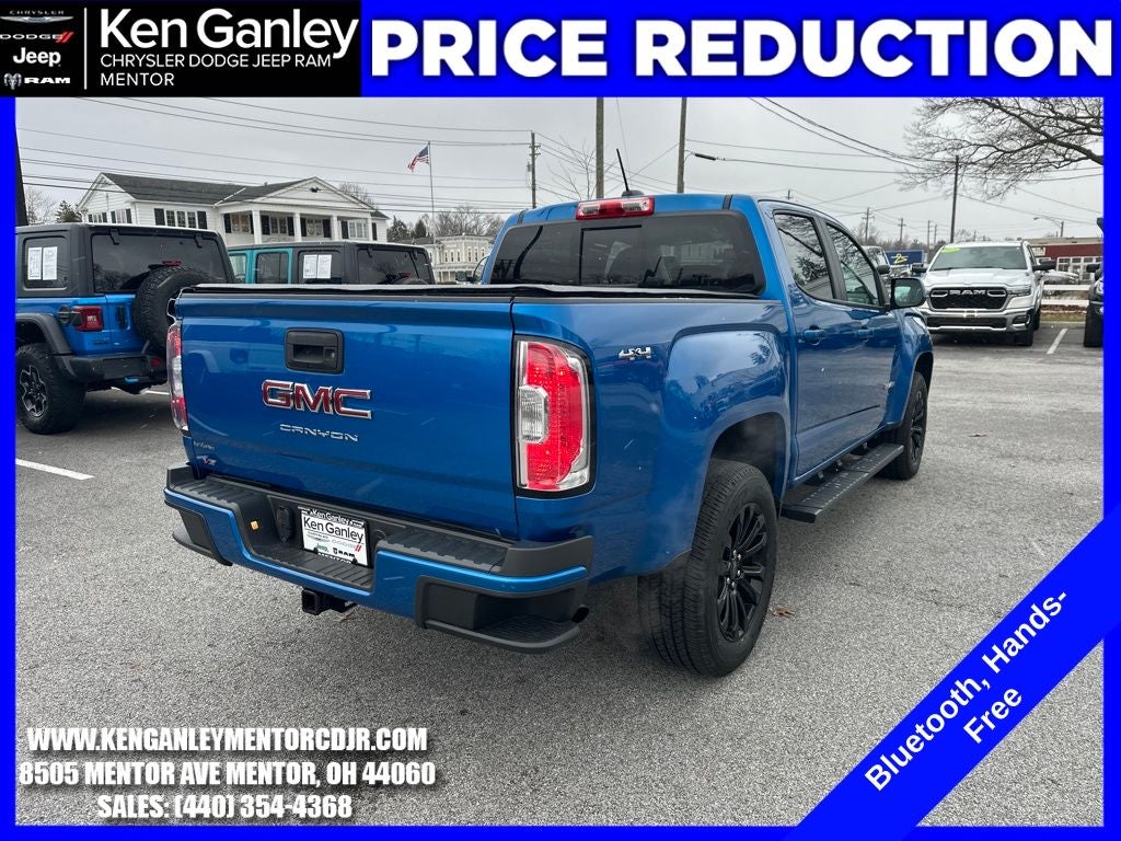 2022 GMC Canyon 4WD Crew Cab Short Box Elevation