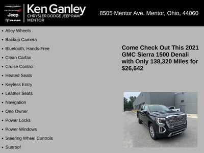 2021 GMC Sierra 1500 4WD Crew Cab Short Box Denali