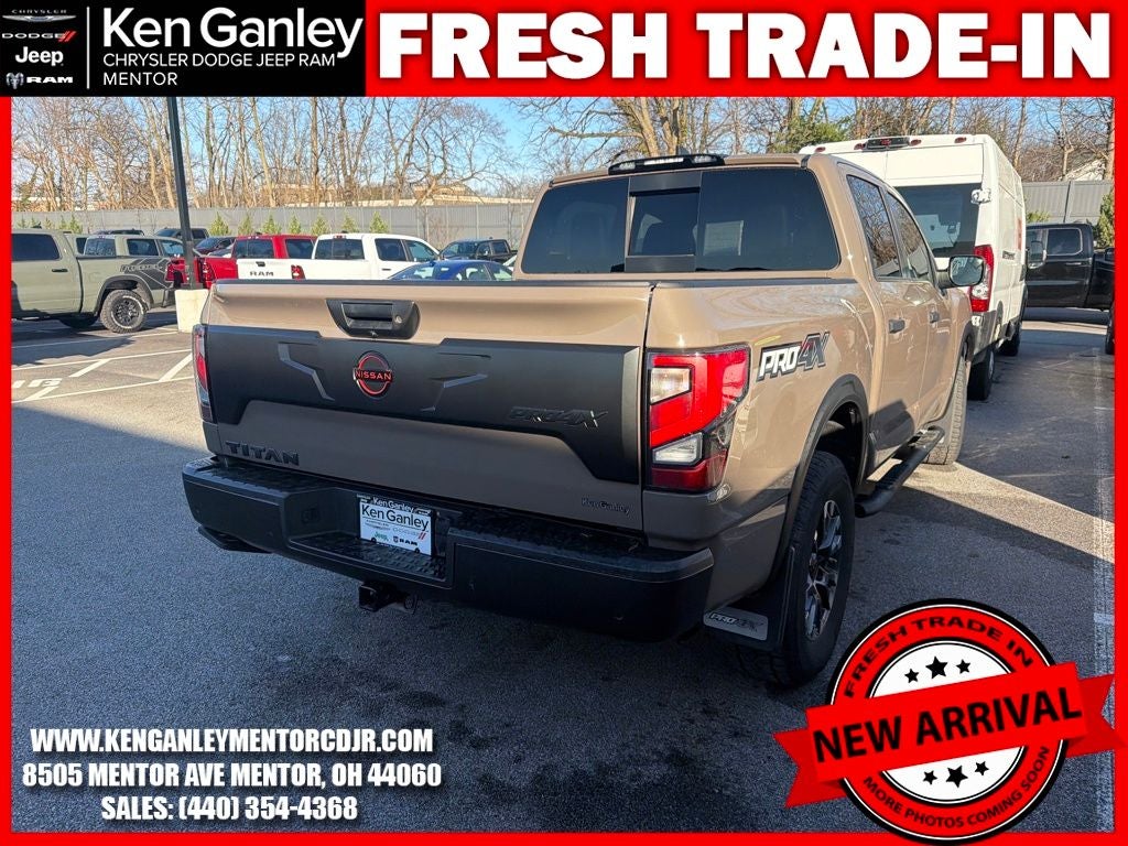 2023 Nissan TITAN Crew Cab PRO-4X 4x4