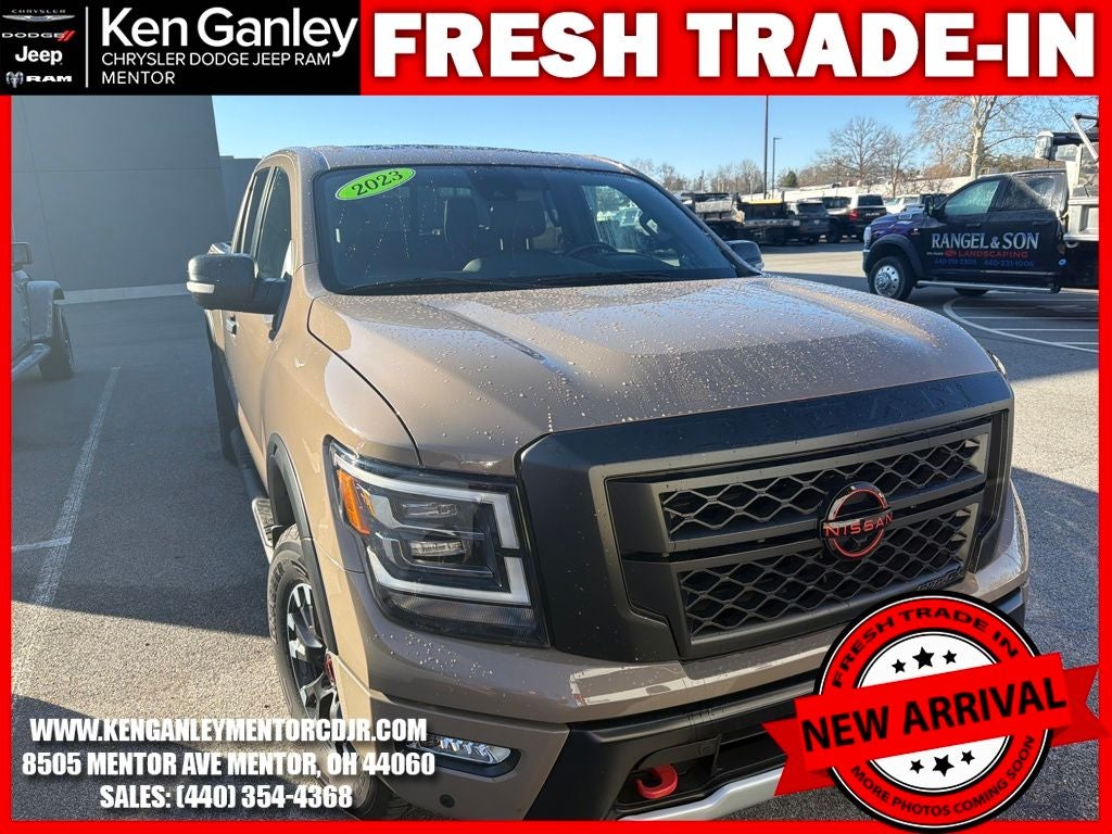 2023 Nissan TITAN Crew Cab PRO-4X 4x4