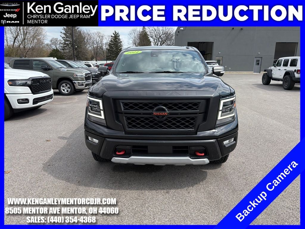 2021 Nissan TITAN Crew Cab PRO-4X 4x4