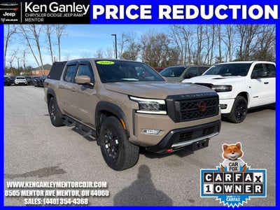 2022 Nissan Frontier Crew Cab PRO-4X 4x4