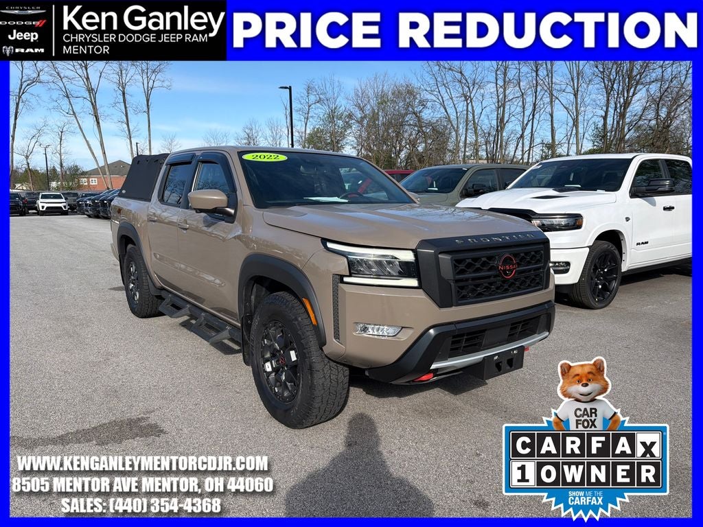 2022 Nissan Frontier Crew Cab PRO-4X 4x4