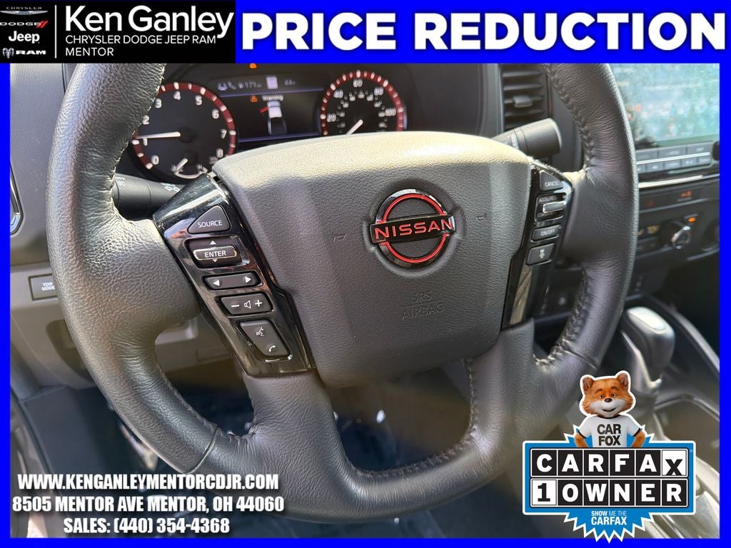 2022 Nissan Frontier Crew Cab PRO-4X 4x4