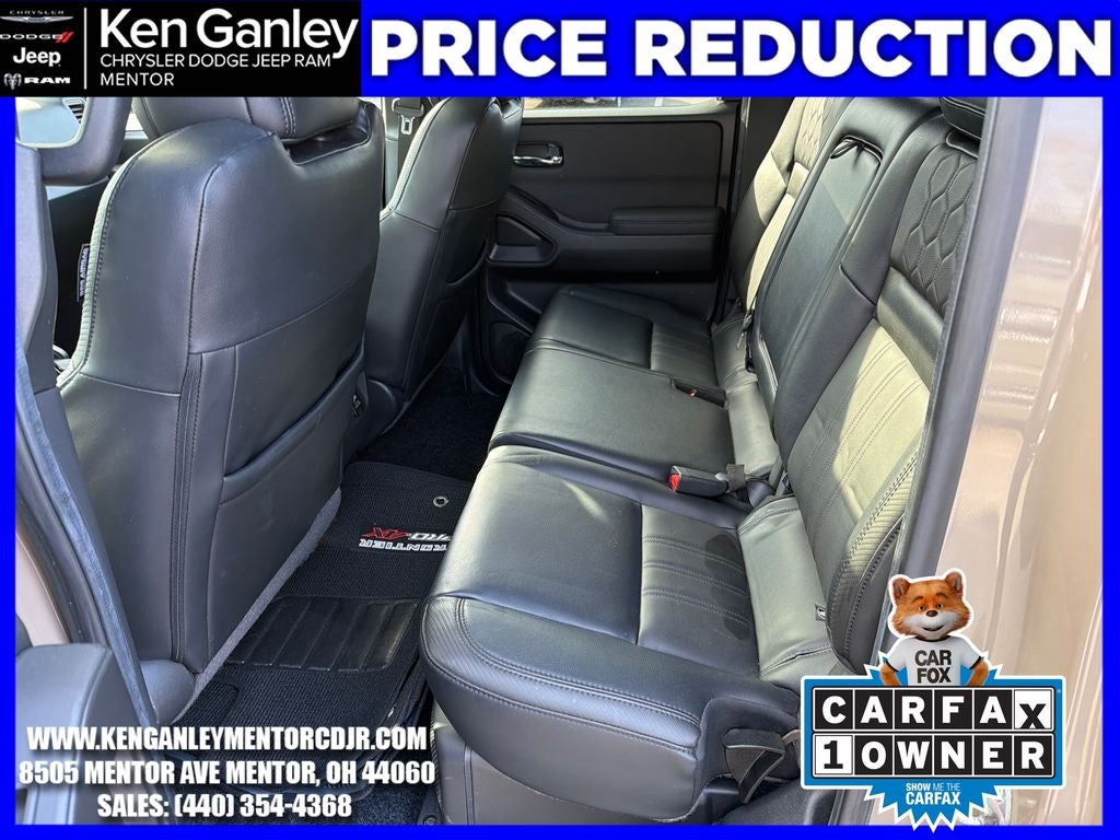 2022 Nissan Frontier Crew Cab PRO-4X 4x4