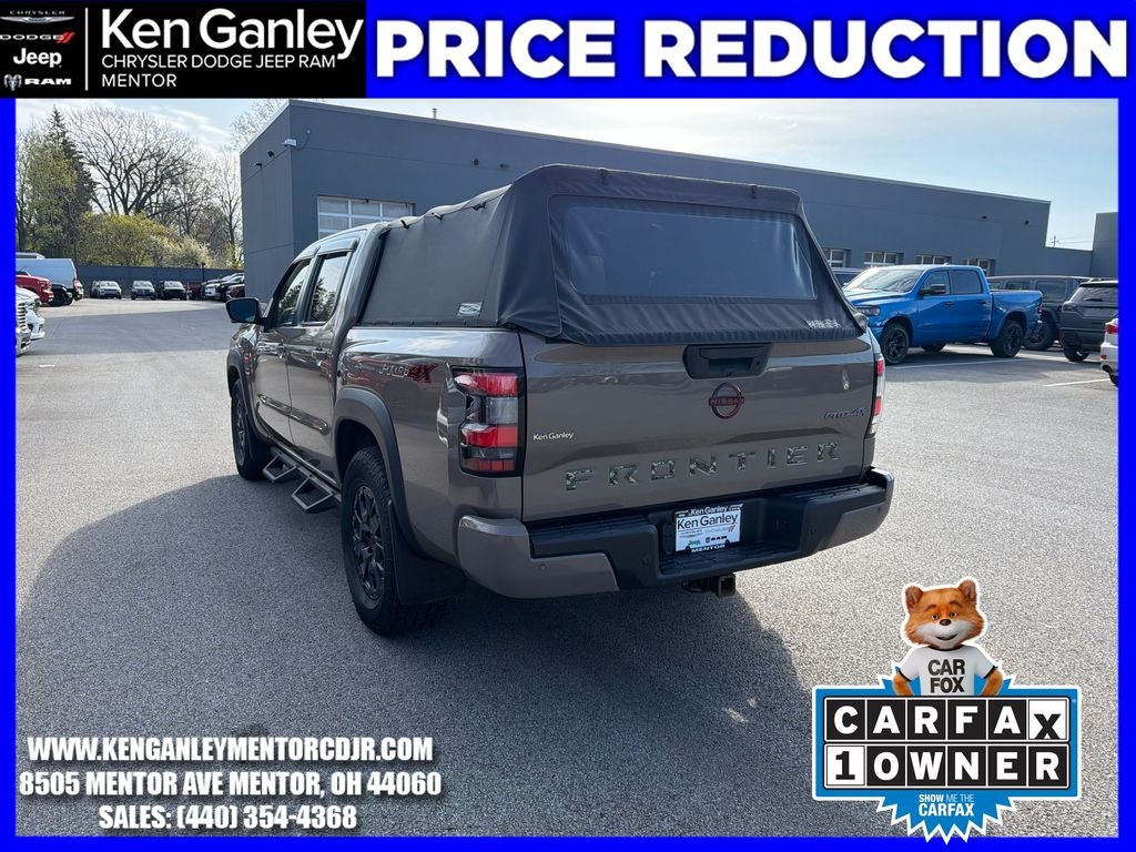 2022 Nissan Frontier Crew Cab PRO-4X 4x4