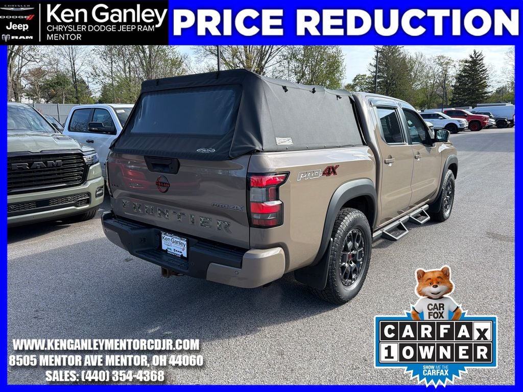 2022 Nissan Frontier Crew Cab PRO-4X 4x4