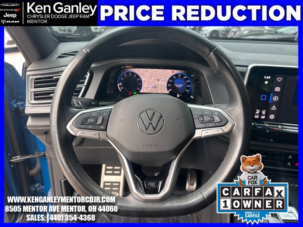 2025 Volkswagen Atlas Cross Sport 2.0T SEL R-Line Black