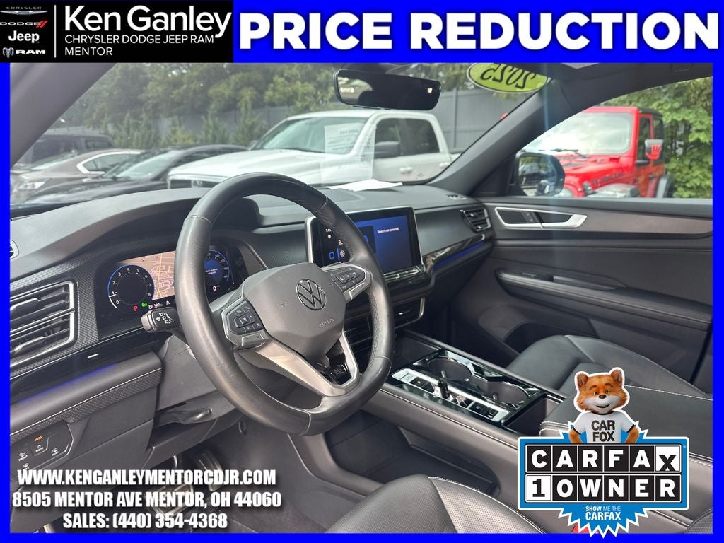 2025 Volkswagen Atlas Cross Sport 2.0T SEL R-Line Black