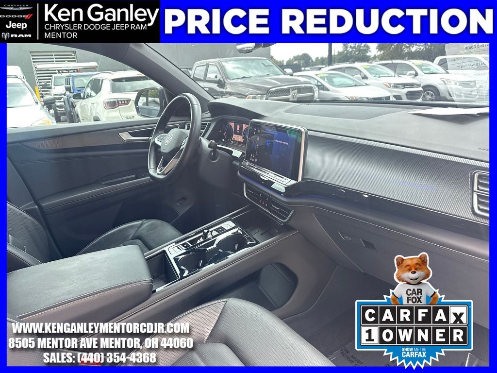 2025 Volkswagen Atlas Cross Sport 2.0T SEL R-Line Black