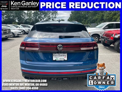 2025 Volkswagen Atlas Cross Sport 2.0T SEL R-Line Black