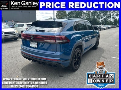 2025 Volkswagen Atlas Cross Sport 2.0T SEL R-Line Black