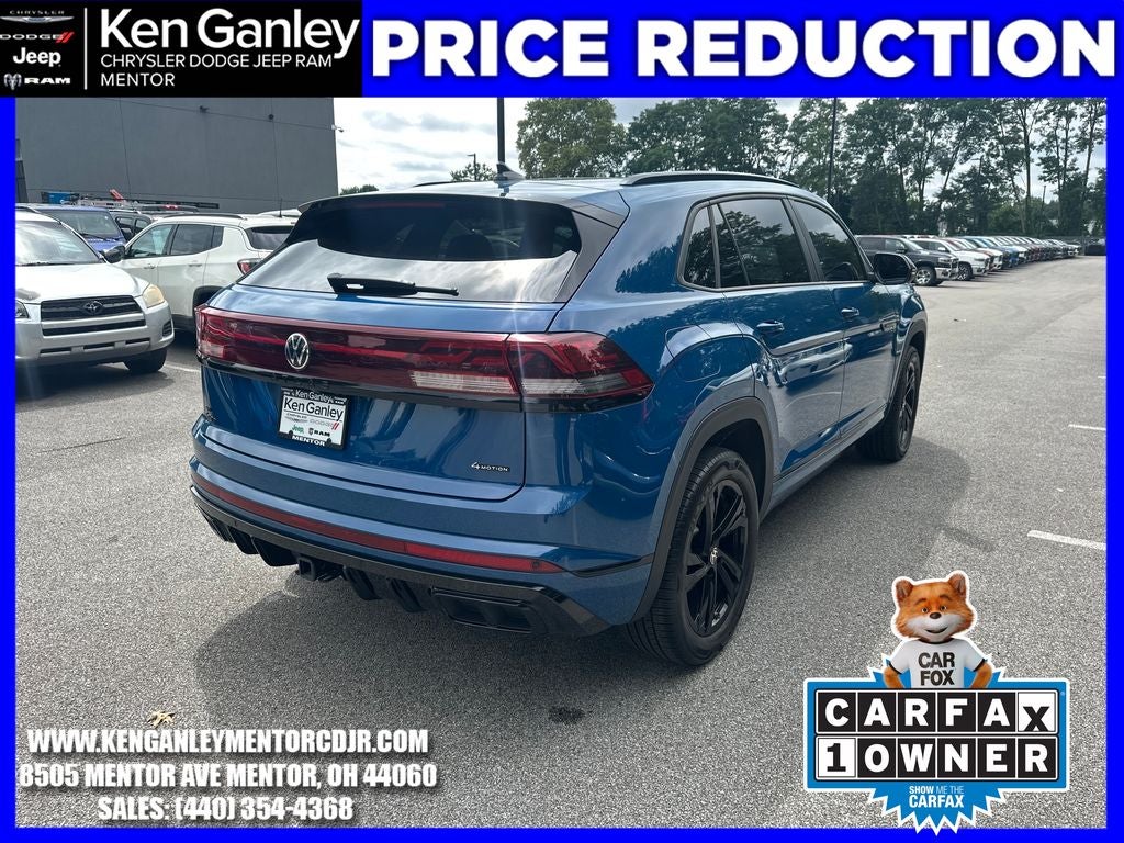 2025 Volkswagen Atlas Cross Sport 2.0T SEL R-Line Black