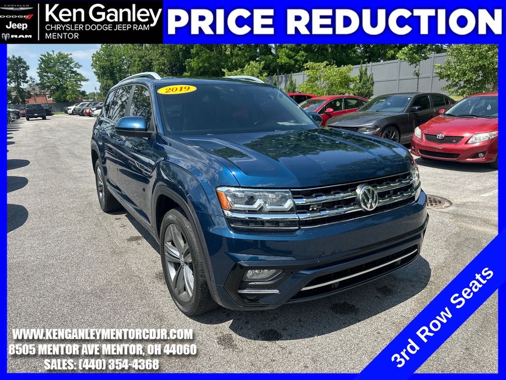 2019 Volkswagen Atlas 3.6L V6 SEL R-Line