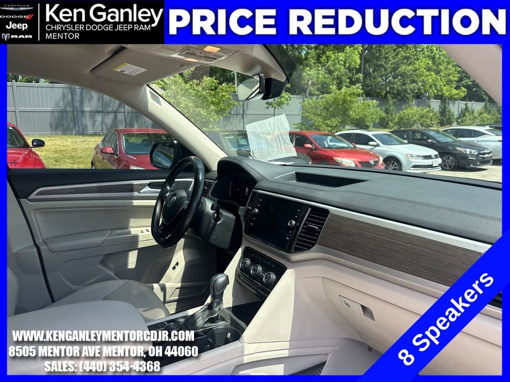 2019 Volkswagen Atlas 3.6L V6 SEL R-Line