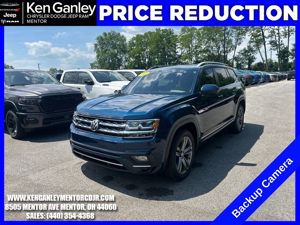 2019 Volkswagen Atlas 3.6L V6 SEL R-Line